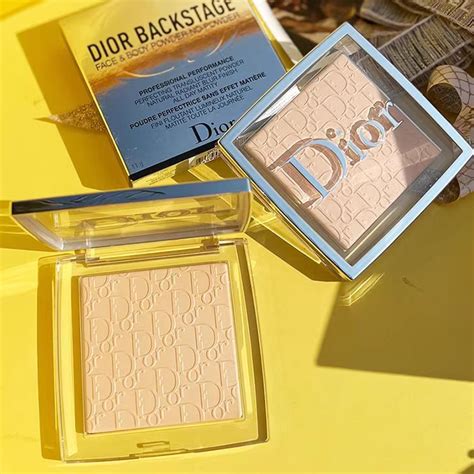 puder dior backstage|dior translucent loose powder.